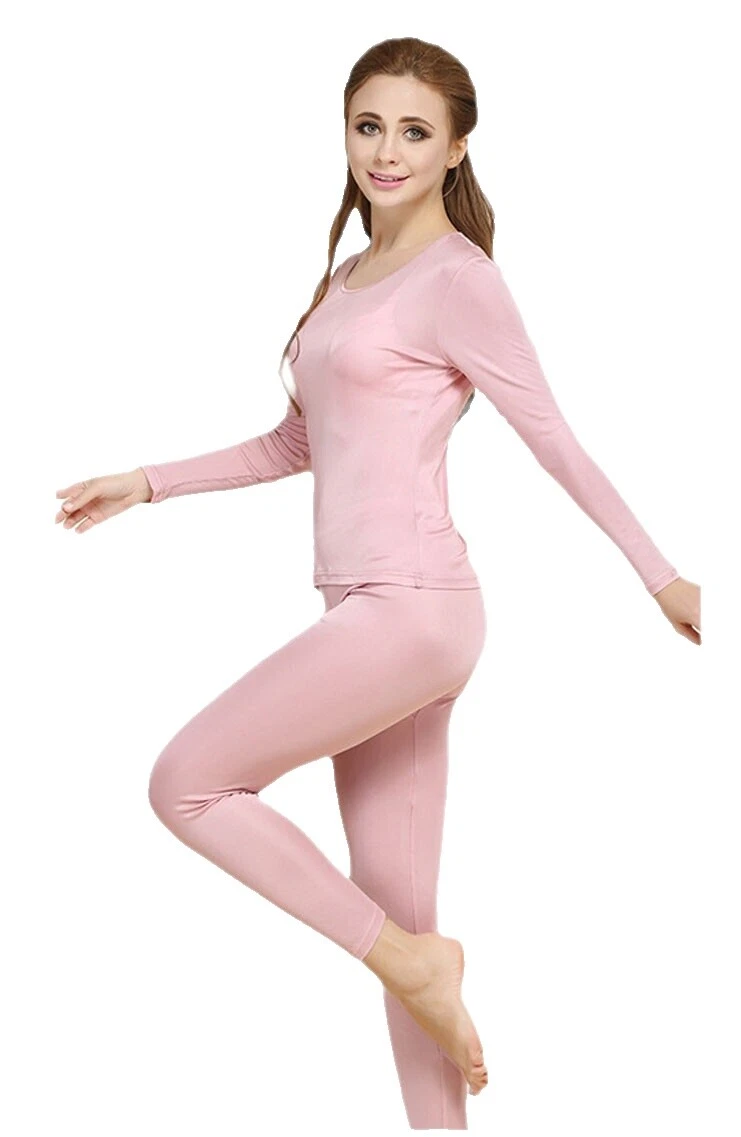 Mezcla de seda Tamaño Regular Leggings para Mujer