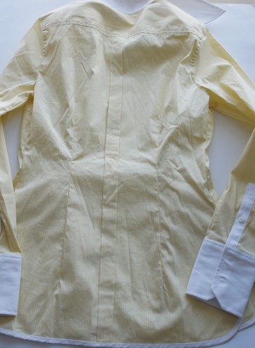 NWT Women's Express Yellow Button Down Shirt Sz XS - Picture 7 of 7
