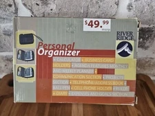 Vintage Personal Organizer Planner by River Ridge 