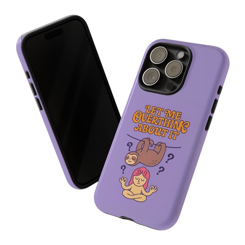 Phone Case, Cute Cartoon Design - Tough Cases for Overthinkers, Funny Phone - 第 41/89 張圖片