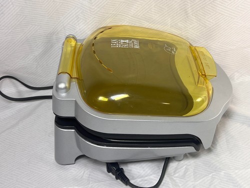 Máquina de asar GEORGE FOREMAN Super Champ GR18BWY AMARILLA **RARA** CAJA ORIGINAL - Imagen 5 de 11