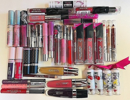 Lot of 25 Hard Candy Makeup LIPS ONLY! Gloss Lipstick Lip Crayons No Dup SEAL! - Picture 1 of 1