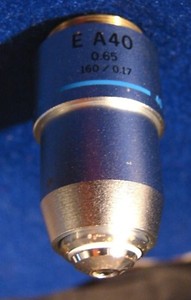 Olympus-E-A40-Microscope-Objective-40X-0-65-NA-160-0-17