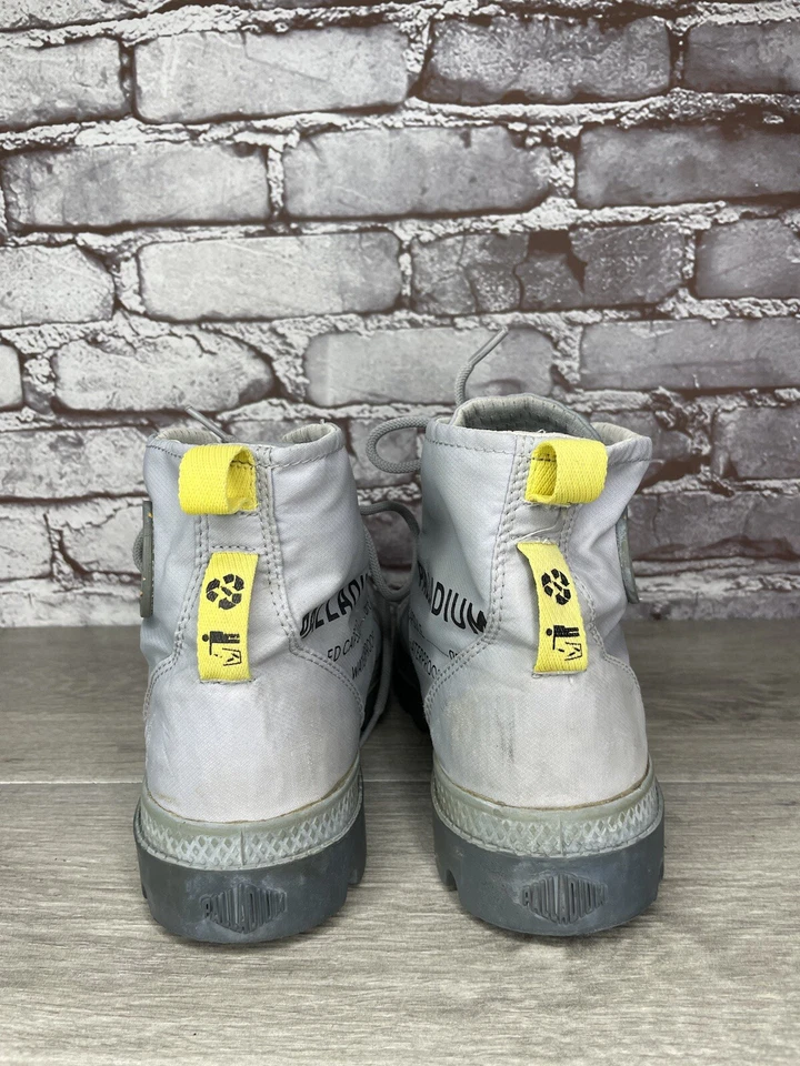 Palladium Pampa Travel Lite Gris Pizarra Combate Malla Botas Hombres Talla 7M US/40EU W8.5M Foto 3 de 4