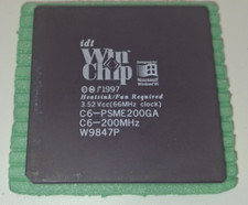 1997 idt Win Chip C6-PSME200GA CPU untested
