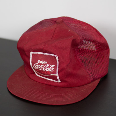 vintage coke hat