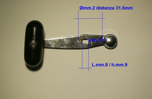 SHIMANO series TLD0206 HANDLE FOR TLD15 SINGLE SPEED REEL - Imagen 3 de 3