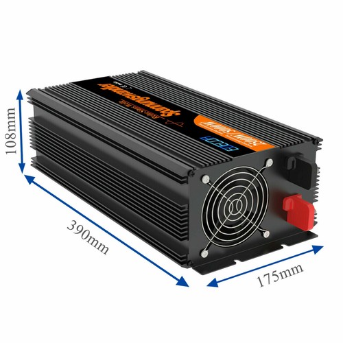 EDECOA Reiner Sinus Spannungswandler 12V 230V Wechselrichter 1500W/2500W/3500W - Bild 56 von 75