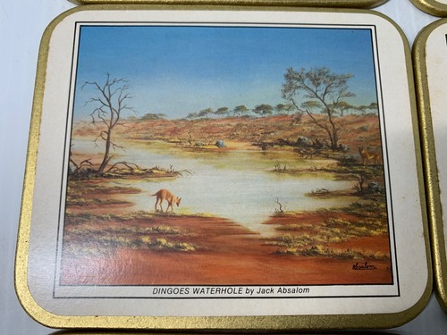 Montañas rusas arte del famoso artista Jack Absalón dingo australiano aborigen - Imagen 5 de 8