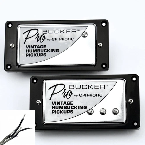 Epiphone Classic Plus ProBucker Vintage Humbucker Pickups Braided Wire Fit SG LP