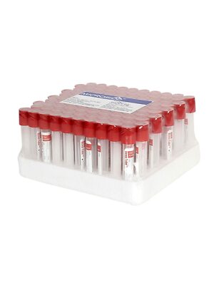 Clot Non Vacuum Activator Tubes (100) -Red