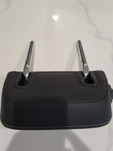 BMW X3 Leather Rear Center Headrest BLACK GENUINE OEM 2018 - 2024  - Imagen 3 de 4
