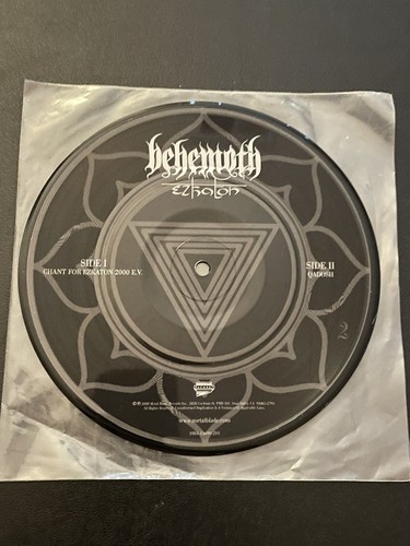 Behemoth - Ezkaton 2 Of 4 (7”) Vinyl Singles - Picture 8 of 18