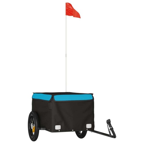 Lastenanhänger Fahrrad Fahrradanhänger Transportanhänger Anhänger Eisen vidaXL - Bild 51 von 84