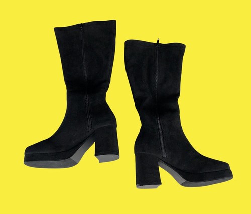 Botas de gamuza para mujer Coolway. Totalmente nuevo. hasta la rodilla. Talla para mujer: US 6/EU 37 - Imagen 2 de 5