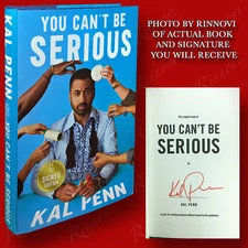 You Can't Be Serious SIGNED Kal Penn (2021,HC,1st/1st) BRAND NEW
