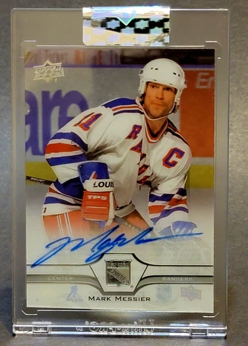 2020-21 Upper Deck Clear Cut Legend Autos #CC-MM Mark Messier