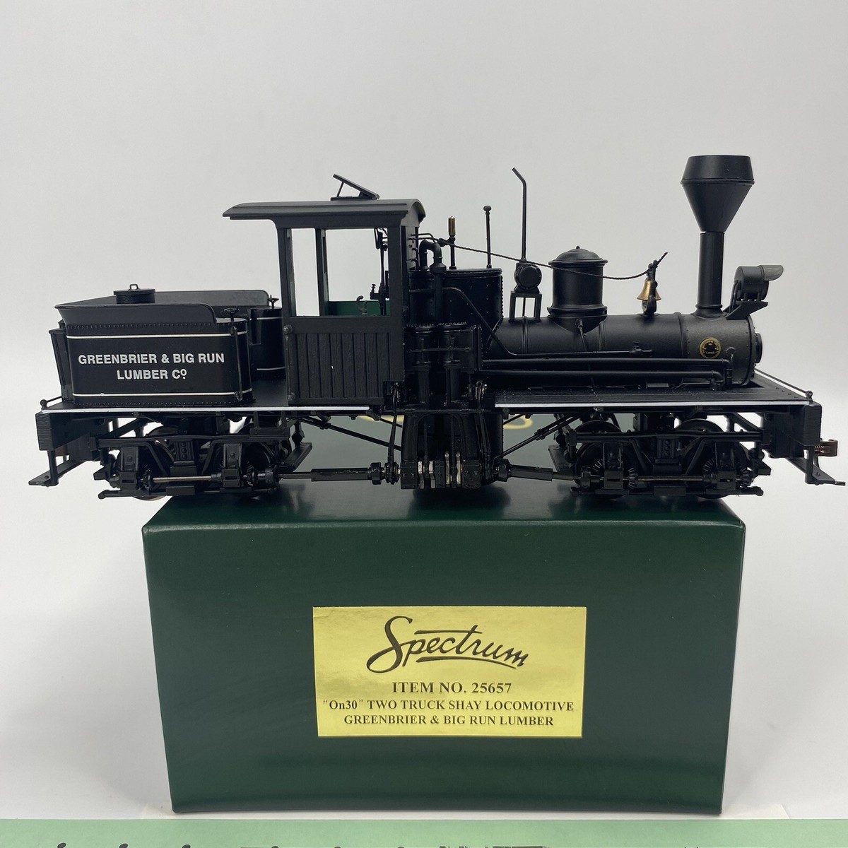 2トラックシェイ バックマン製 On30(16.5㎜) NEW Bachmann Spectrum On30 T-Boiler Two Truck Shay Midwest