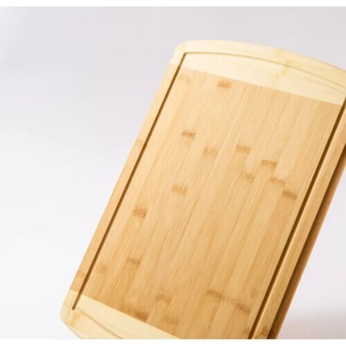 Large Bamboo Kitchen Cutting Board, Wood Chopping Board / Butcher Block, 18x12 - Picture 4 of 7