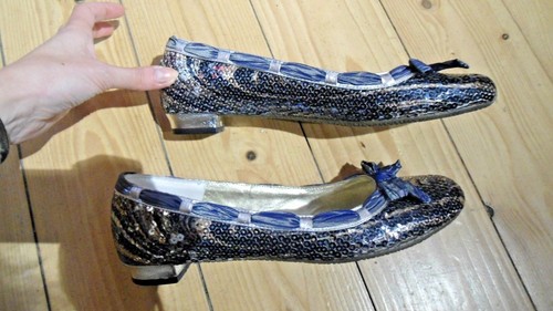 Luxus Gr Ballerina Cafenoir Neuwertig Schuhe 40 Ausgefallen W8rw8SOxnP