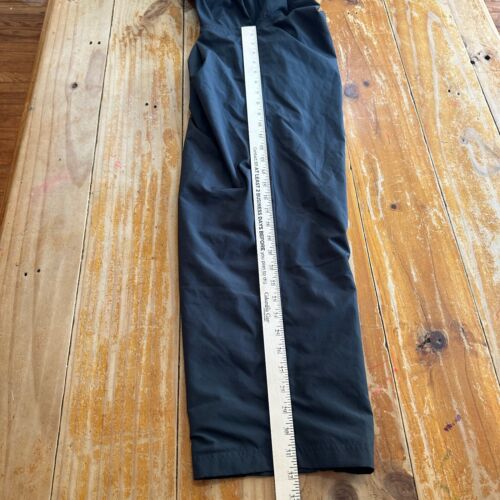 Pantalones de chándal forrados Nike de colección para hombre XL gris con cremallera al tobillo holgados pierna ancha etiqueta negra Y2K - Imagen 9 de 14