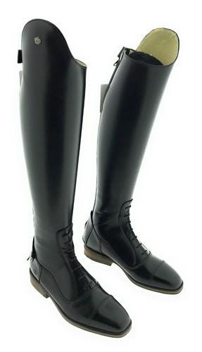 Königs  Avolo Laced Reitstiefel Dressurstiefel Leder Gr. 5  H 53  W 33 Neu - Bild 1 von 6
