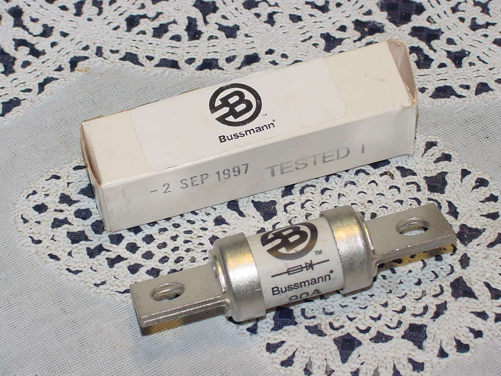 Cooper Bussmann FWH-90B 90 Amp 500 VAC Tag Fuse Cooper Bussmann FWH-90B 90 Amp 500 VAC Tag Fuse