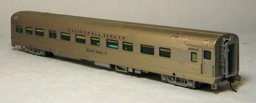 HO Scale Broadway Limited #521 CZ 6/5 Sleeper Car D&RGW #1135 Silver Gull - Bild 5 von 5