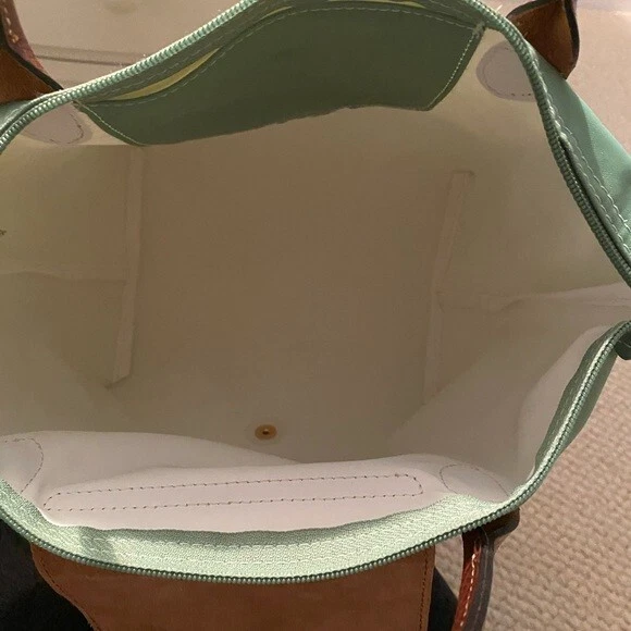 Longchamp Borsa a mano ""Mini Le Pliage"" Verde