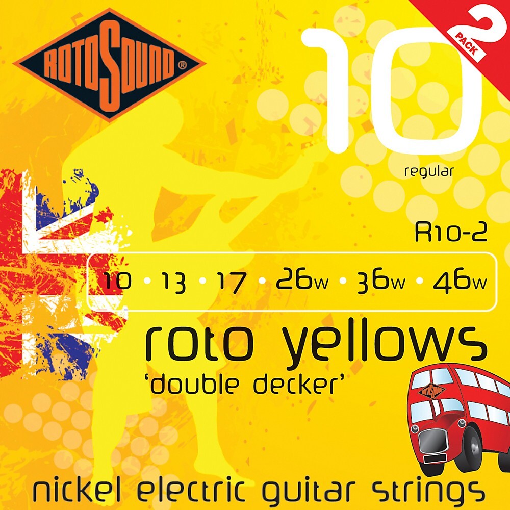 Двухъярусные кровати Rotosound Roto Yellows, 2 шт.