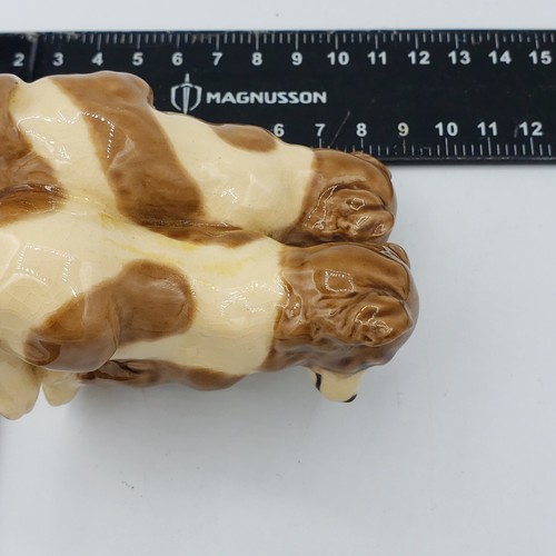 Vintage Heredities The Charm Of Cream Ware Dogs Figurine Ornament Collie Sheep - Picture 15 of 16