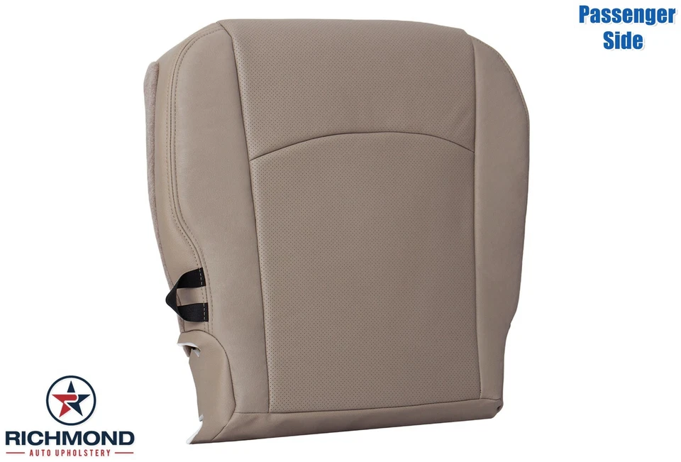 Кожаный чехол на сиденье со стороны пассажира для 11 Dodge Ram 2500 3500 Laramie желтовато-коричневый - Изображение 2 из 4