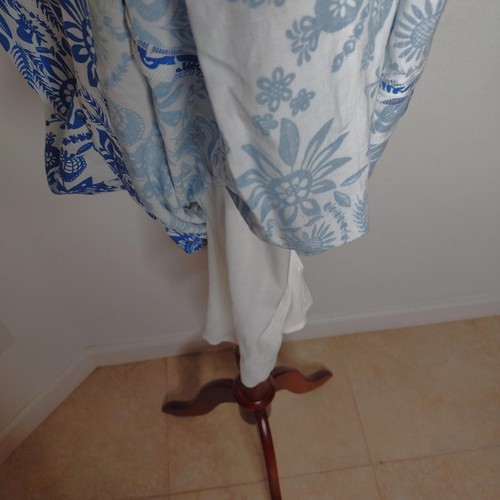 NWT A.P.C Women's White/Floral Dress Size 8 - Picture 9 of 11
