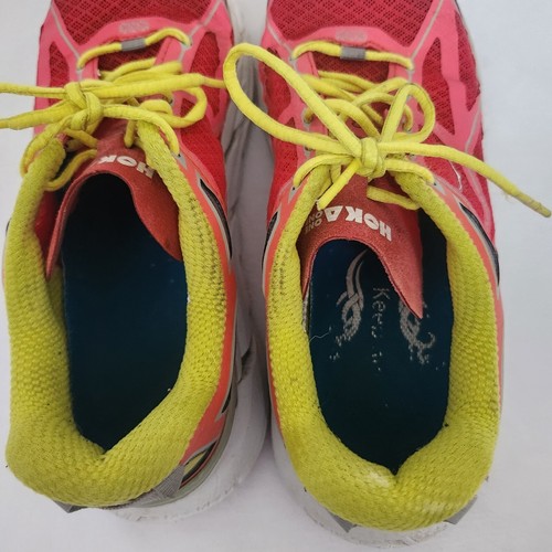 Womens Hoka One One W Clifton Pink 20609-031 CWY Running Sneakers Shoes Size 7 - Picture 6 of 15