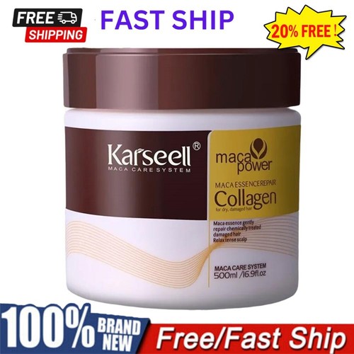 Karseell Collagen Hair Mask Deep Repair Conditioning Argan Oil Collagen Care☃ - Picture 2 of 12