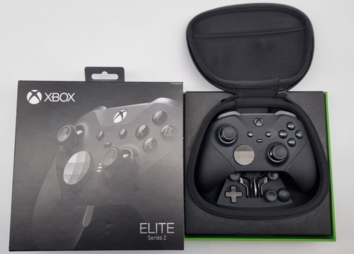 Manette sans fil Microsoft Xbox Elite Series 2 - Noir et blanc - Photo 2/6
