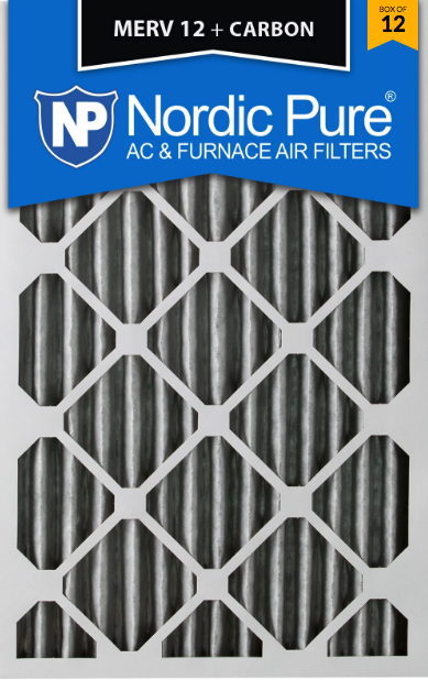 16x25x2 Pleated Air Filter MERV 8 6-Pack