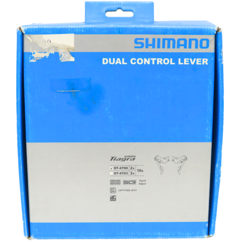 Shimano Tiagra Levers Dual Control ST-4700 Optislick 2x10-Speed Super SLR -H - Picture 22 of 24
