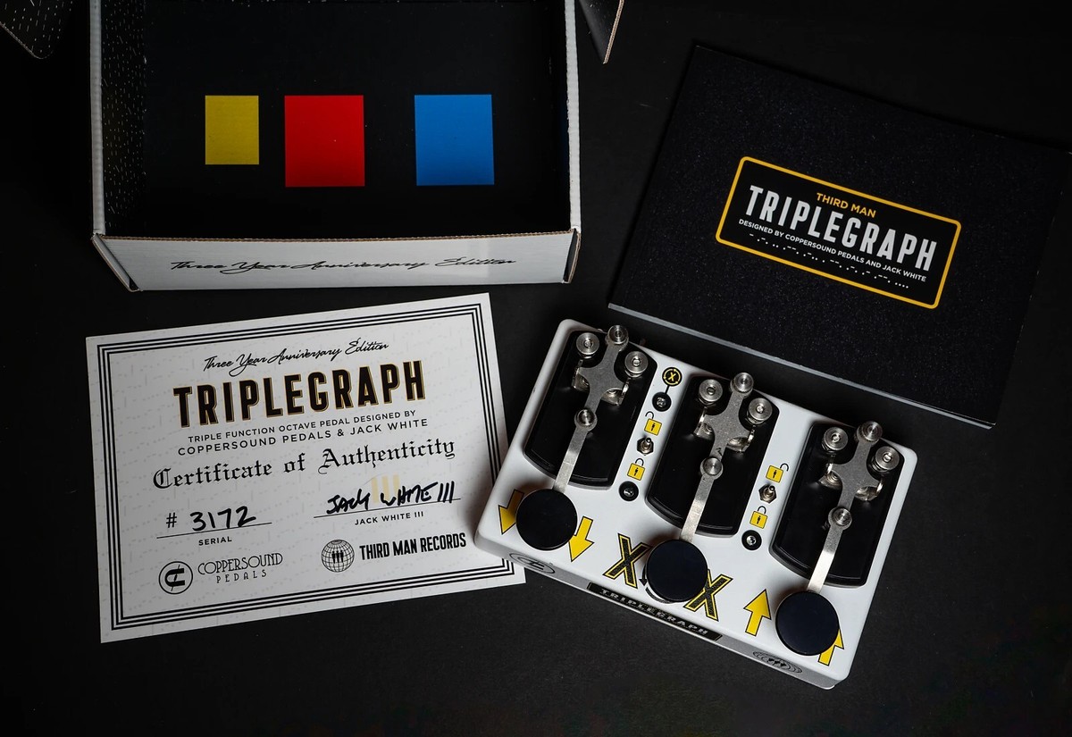 Jack White Signed Limited CopperSound Triplegraph Octave Jack White Signed Limited CopperSound Triplegraph Octave