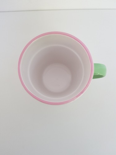 Lidded Coffee/Tea Mug- Gardener Bugs Out Mug- Pretty Floral Pattern Average Size - Picture 6 of 21