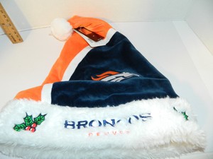 denver broncos santa hat