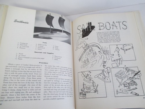 CREATIVE CRAFTS for CHILDREN by Kenneth Benson, 40 Projects, Illus, 1965 in DJ - Bild 6 von 12