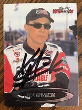 RARE 1999 WHEELS Kevin Harvick SIGNED Rookie Card (#88)