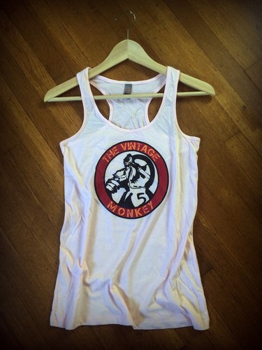 Vintage Monkey Logo - Women's Tank Top - LARGE - Picture 2 of 3