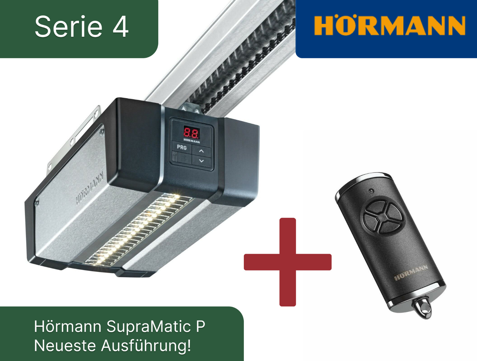 Hörmann Torantrieb SupraMatic P Serie 4, mit 1 Handsender