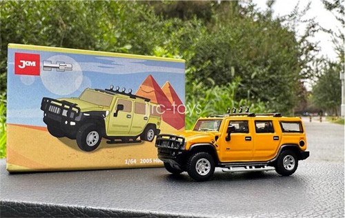 JKM 1/64 Hummer H2 2005 SUV shock-absorbing Diecast Car Model Toy Collection - Picture 11 of 19
