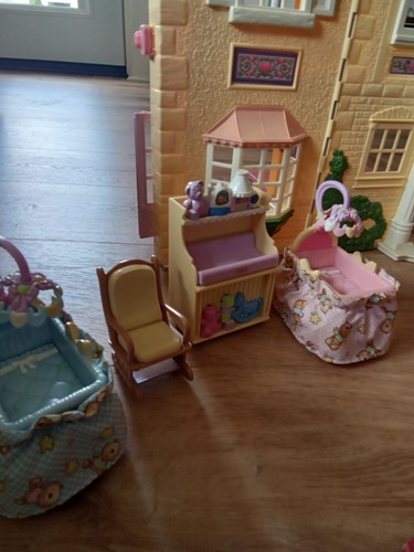 Fisher Price 2005 Mattel Loving Family Grand Mansion casa delle bambole a tempo gemello e acc. - Foto 16 di 21