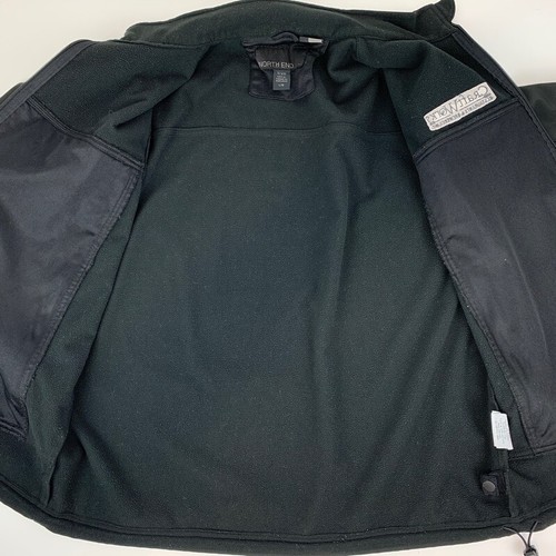 CraftWorks Soft Shell Jacket Mens Large Fleece Lined Beer Brewery Black - Picture 3 of 9