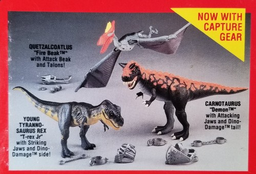 Jurassic Park Alan Grant w Aerial Net Trap & "Safe when small" Card #11 Kenne 93 - Picture 16 of 24