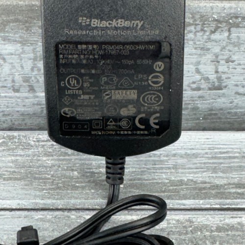 Genuine Blackberry PSM04R-050CHW1(M) Power Adapter Charger 5V .7A Cell Micro USB - Picture 2 of 15